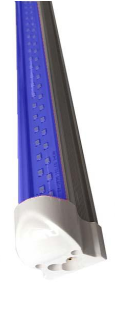 4ft 72w YELLOW Linkable FROSTED LENS Colored Lamps