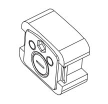 CONNECTION PLATE for use with Tri-Proof Linkable Vapor Lights 4ft and 8ft Wattage and Kelvin Adjustable models