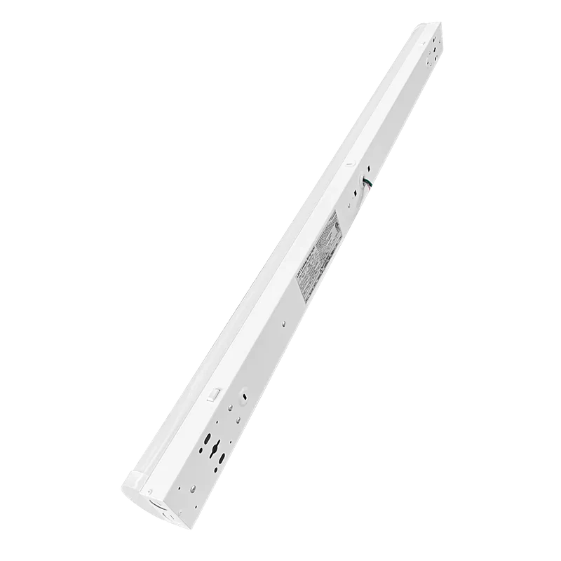 (4-PACK) PRO-SELECT 8 Foot Shop Light - Kelvin and Wattage Tune-Able (CURVED PC LENS)(60W/70W/80W) (3500K/4000K/5000K/6500K) PRE-INSTALLED 12VDC AUX SOCKET