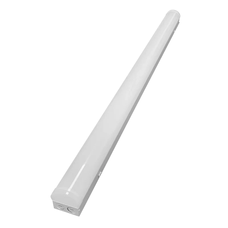 (4-PACK) PRO-SELECT 8 Foot Shop Light - Kelvin and Wattage Tune-Able (CURVED PC LENS)(60W/70W/80W) (3500K/4000K/5000K/6500K) PRE-INSTALLED 12VDC AUX SOCKET