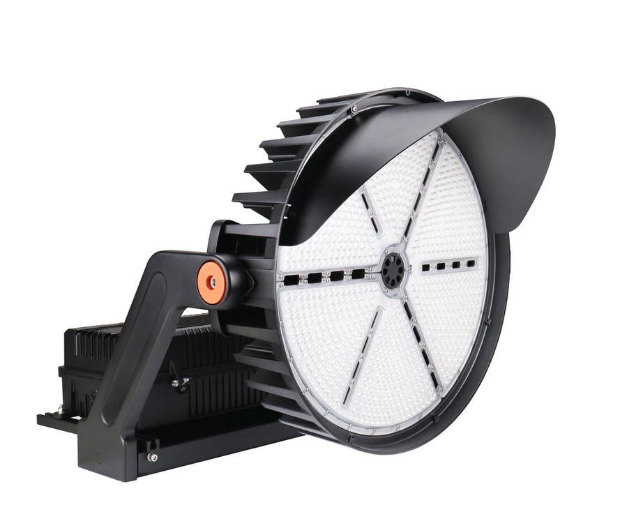 Stadium Sport Field LED Lighting 500W/400W/300W Selectable 70,000 Lumen 40° 5000K 110-277VAC