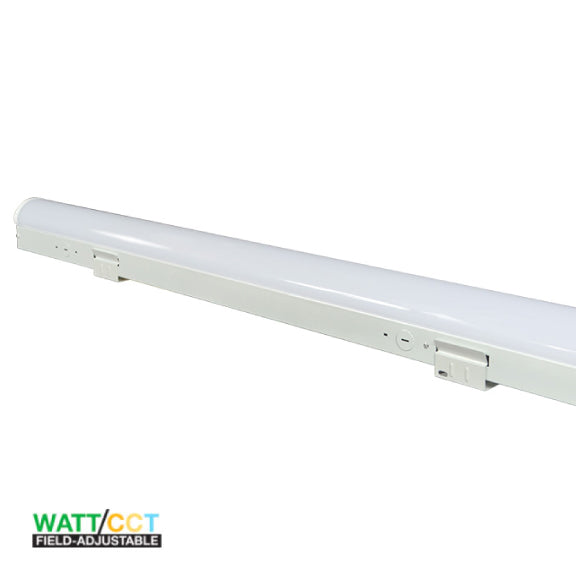 4ft Shop Light (6-PACK) WATTAGE SWITCHABLE (30W/35W/40W) 3CCT SWITCHABLE (3500K/4000K/5000K) Dimmable