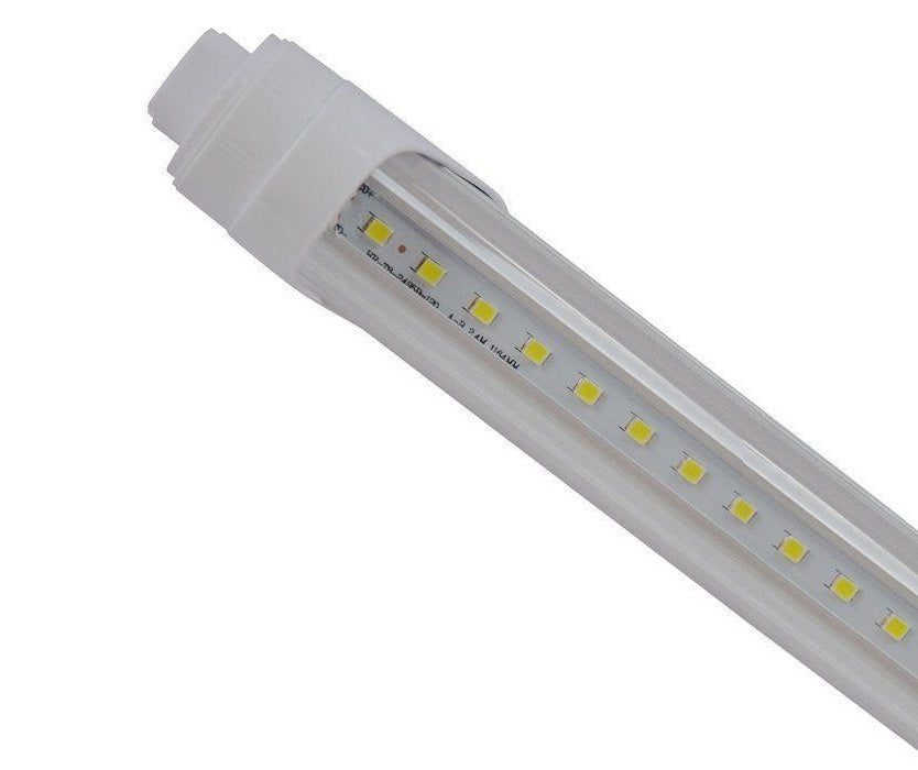 (25-PACK) R17d T8 LED 8ft 40w 5000K CLEAR LENS "ENERGY MISER"
