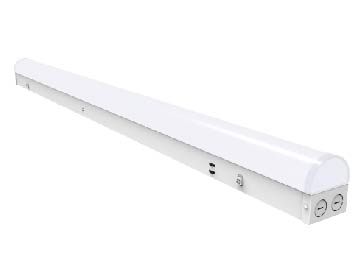 (CASE OF 9) 4ft Shop Light (CURVED PC LENS) WATTAGE SWITCHABLE (24w/32w/40w) 3CCT SWITCHABLE (3500K/4000K/5000K) Dimmable RADIUS LENS MODEL