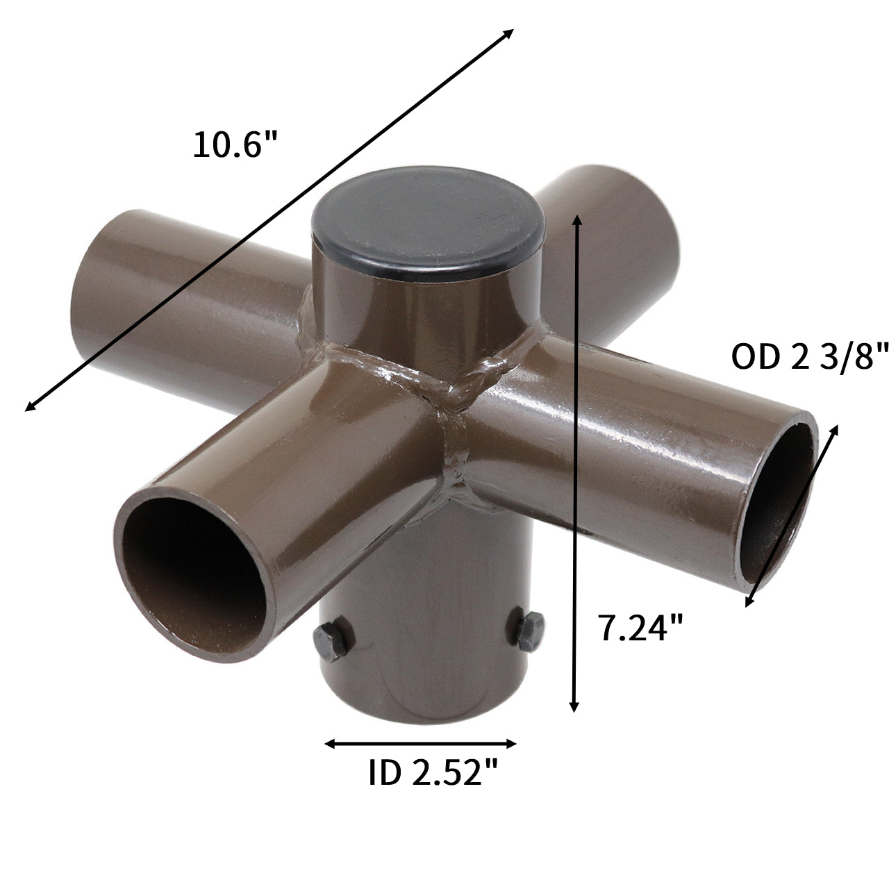 Tenon Adapter Quad 90° Horizontal