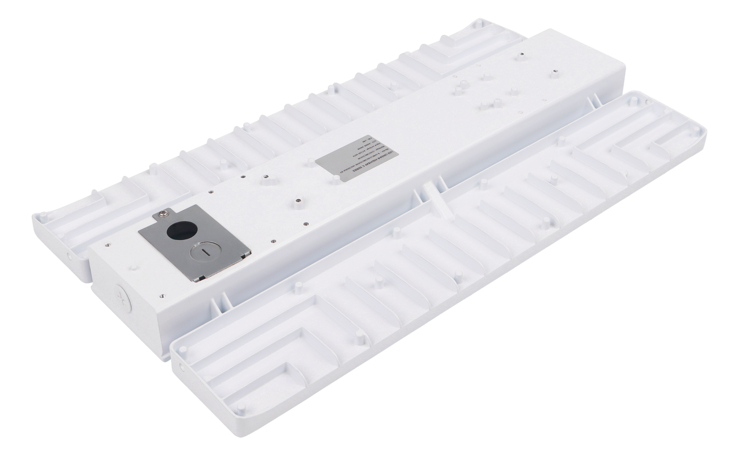 CAST ALUMINUM INDUSTRIAL GRADE High Bay (2-PACK) 46,500 Lumen Wattage Adjustable (240w/270w/310w) Kelvin Adjustable (4000K/5000K) 4ft 150lm/w 5000K DLC Listed (Hanging Kit Included)