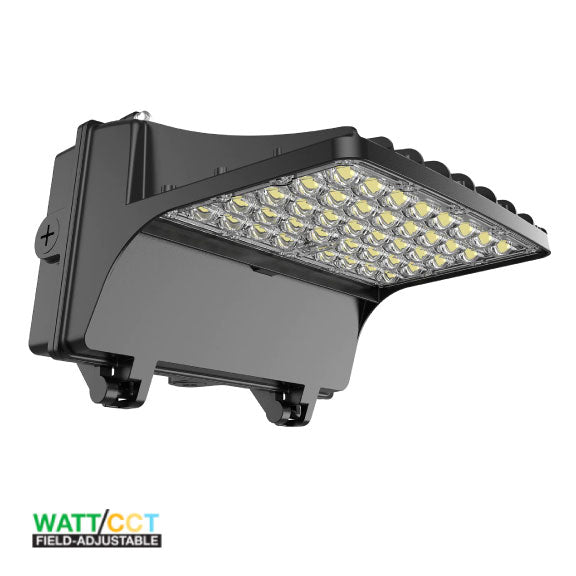 Type II Full Cut Off Wall Pack WATTAGE SWITCHABLE (60w/80w/100w/120w) 3CCT SWITCHABLE (3000K/4000K/5000K)