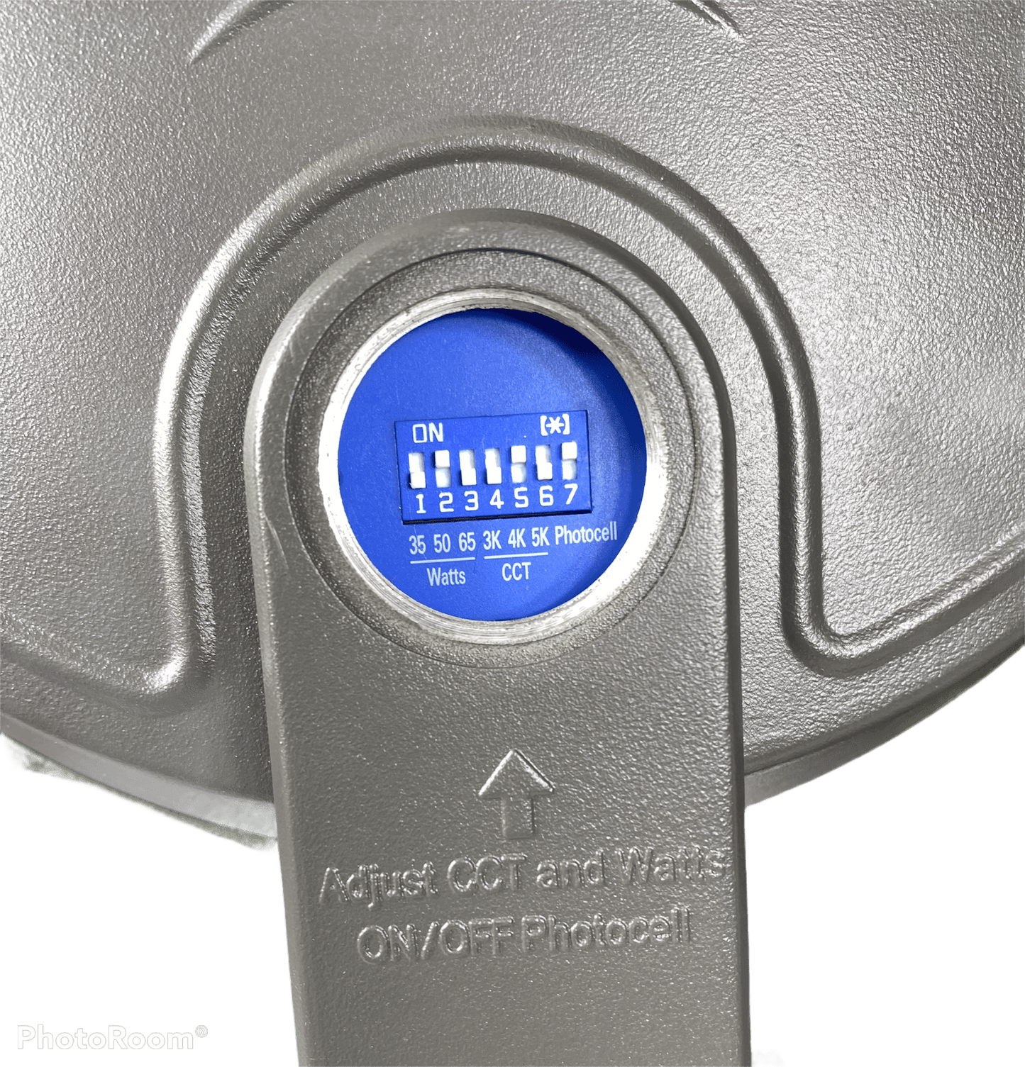 65 Watt LED Dusk To Dawn WATTAGE and KELVIN ADJUSTABLE 10,050 Lumen Yard/Street/Barn - Security Light (INCLUDES MOUNTING ARM AND HARDWARE)