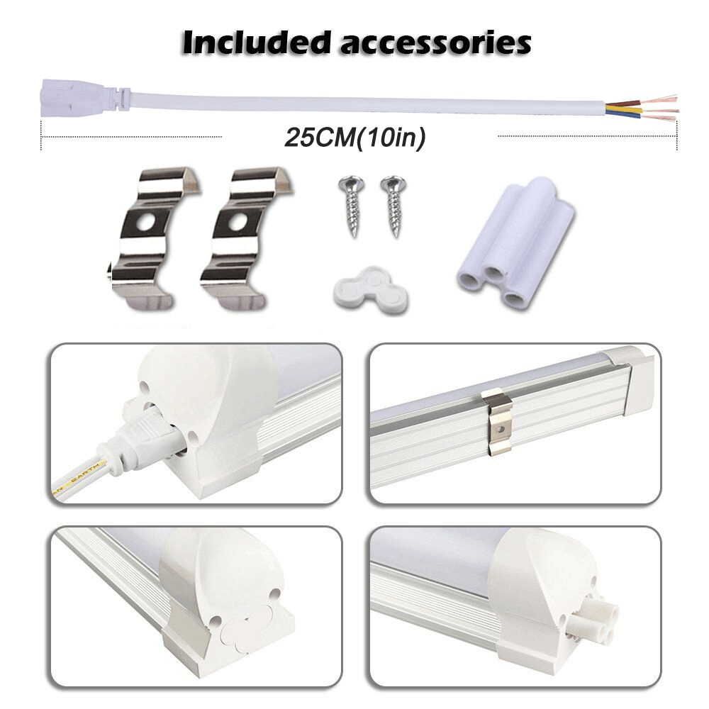 8ft LED tube, 8 foot led lights, 8 ft led tube, T8 led lamps, 8 foot led bulbs, 8 foot led fluorescent replacement, 8 ft. led tubes, t8 led fixture, 8 foot led bulbs single pin, 8 foot led lamps