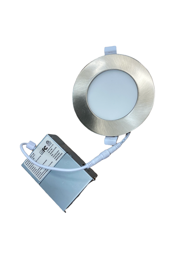 BRUSHED NICKLE TRIM for 4in Ultra Thin Recessed Light