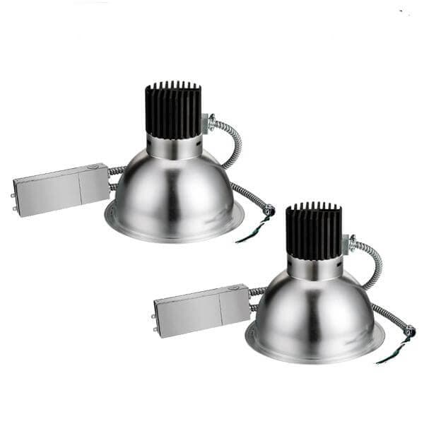 Commercial Baffle Down Light 10in WATTAGE SWITCHABLE (50W/65W/80W