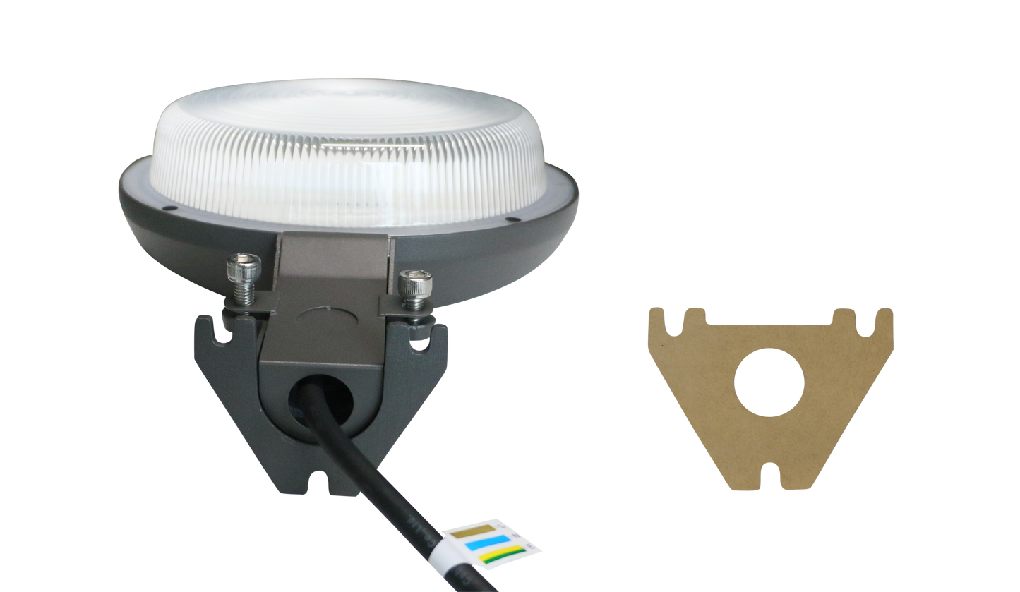 65 Watt LED Dusk To Dawn WATTAGE and KELVIN ADJUSTABLE 10,050 Lumen Yard/Street/Barn - Security Light (INCLUDES MOUNTING ARM AND HARDWARE)