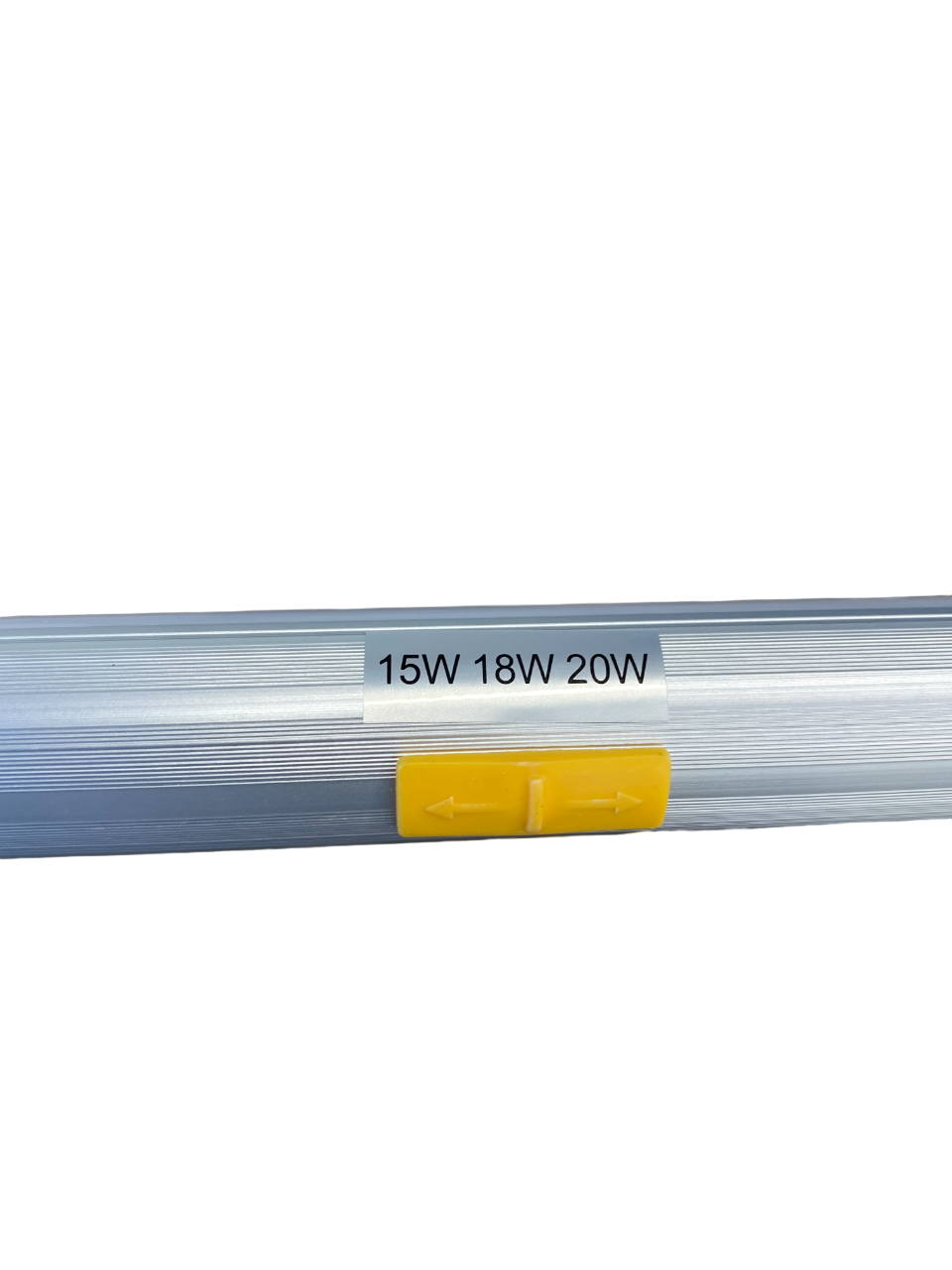 (2 UNITS CLEARANCE) G13 T8 4ft (15w 18w 20w WATTAGE ADJUSTABLE) 130lm/W 5000K FROSTED LENS (NO RF)