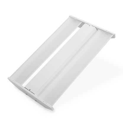 (2-PACK) 80w/100w/130w Tunable 1'x2' 26,000 Lumen 200lm/w 5000K DLC Premium 100-277vAC High Bay (Hanging Kit Included)