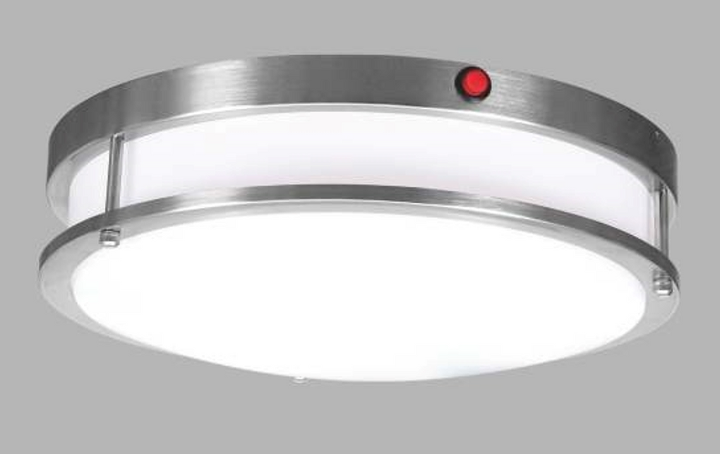EMERGENCY READY Double Ring Surface Mount Ceiling Light (12in, 14in, 16in) 5CCT SWITCHABLE (2700K/3000K/3500K/4000K/5000K) Dimmable