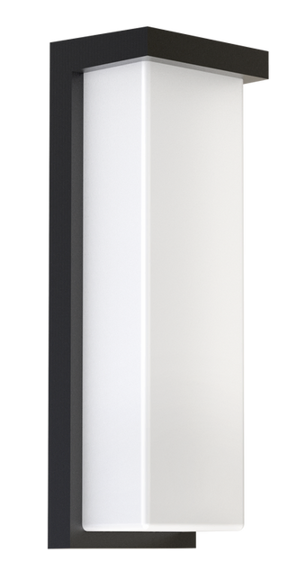 14in Outdoor Wall Sconce w/Photo Eye WATTAGE SWITCHABLE (18w/20w/22w) 3CCT SWITCHABLE (3000K/4000K/5000K)