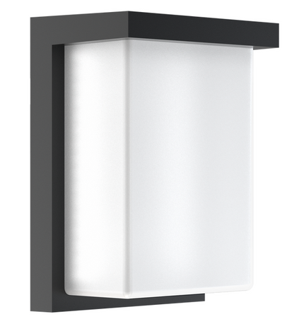 8in Outdoor Wall Sconce w/Photo Eye WATTAGE SWITCHABLE (12w/14w/16w) 3CCT SWITCHABLE (3000K/4000K/5000K)