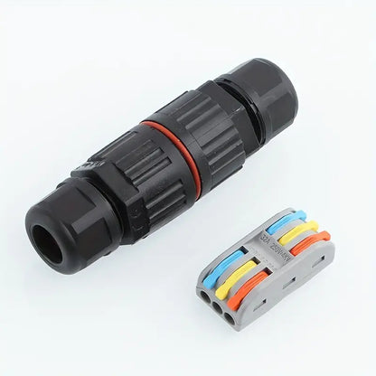 IP68 Waterproof Cable  Connector, Quick Connection Terminal 8-10mm Cable Diameter