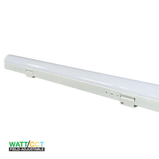 4ft Shop Light WATTAGE SWITCHABLE (30W/35W/40W) 3CCT SWITCHABLE (3500K/4000K/5000K) Dimmable