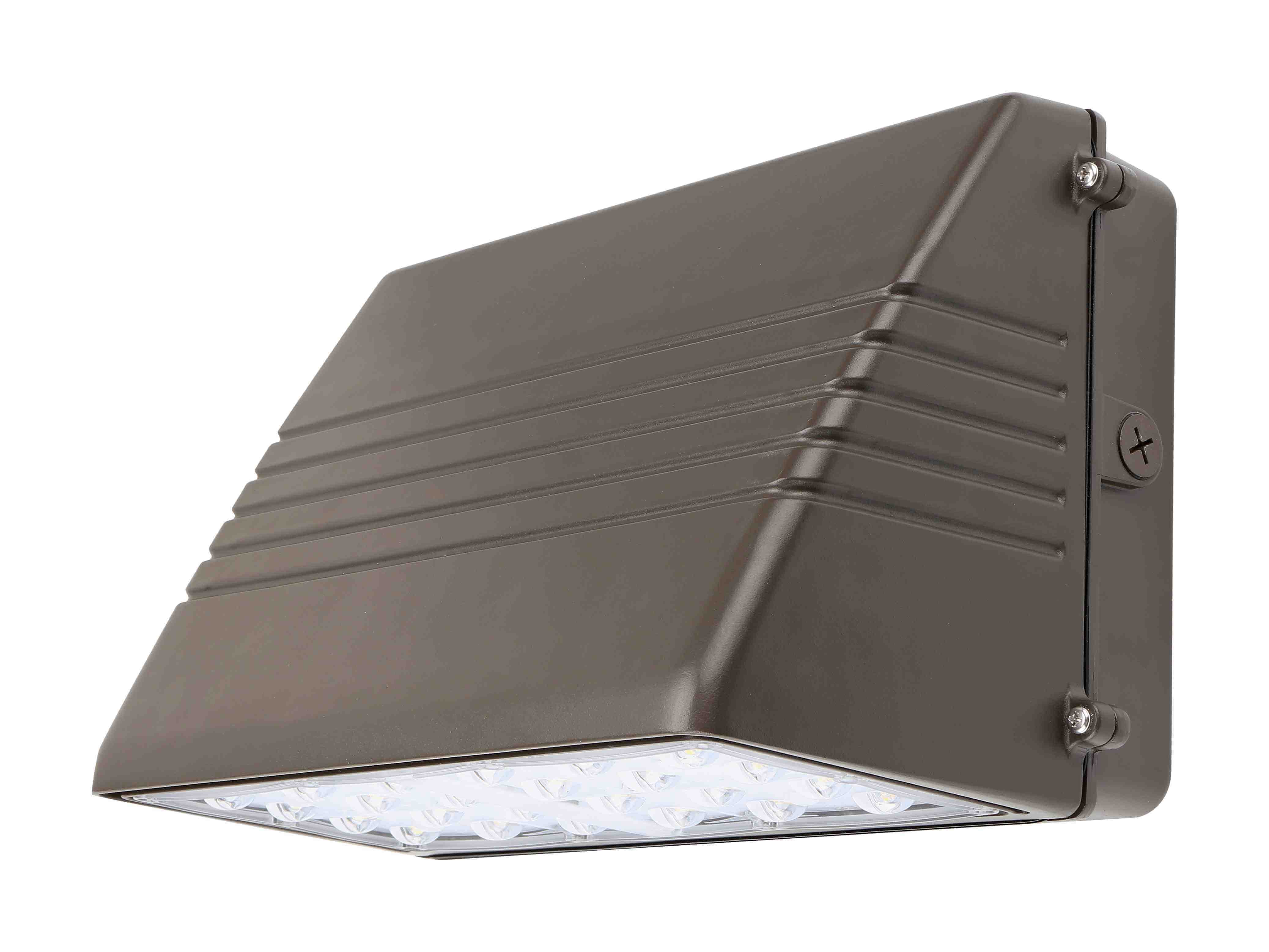 Wall Pack w/Photo eye - FULL CUT OFF - 80W/100W/120W Adjustable 1-10v ...