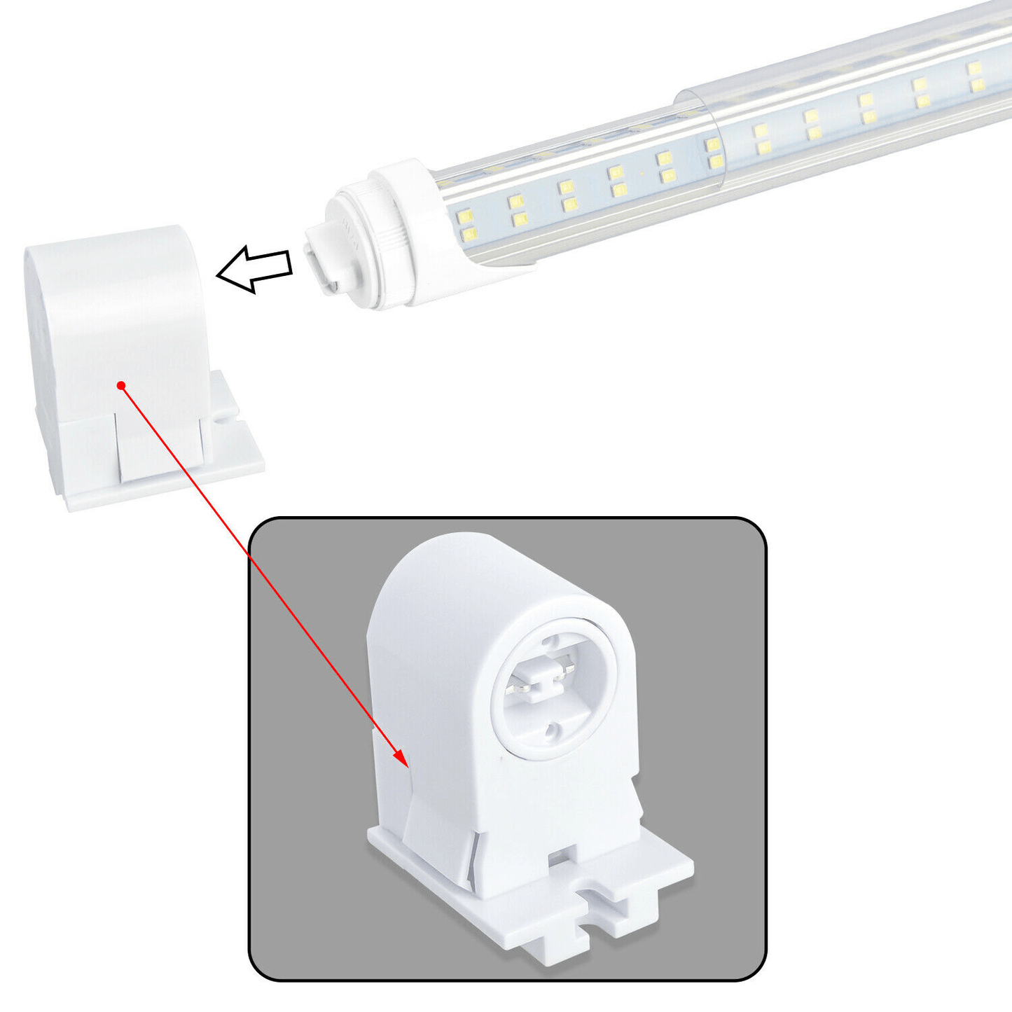 8ft LED tube, 8 foot led lights, 8 ft led tube, T8 led lamps, 8 foot led bulbs, 8 foot led fluorescent replacement, 8 ft. led tubes, t8 led fixture, 8 foot led bulbs single pin, 8 foot led lamps