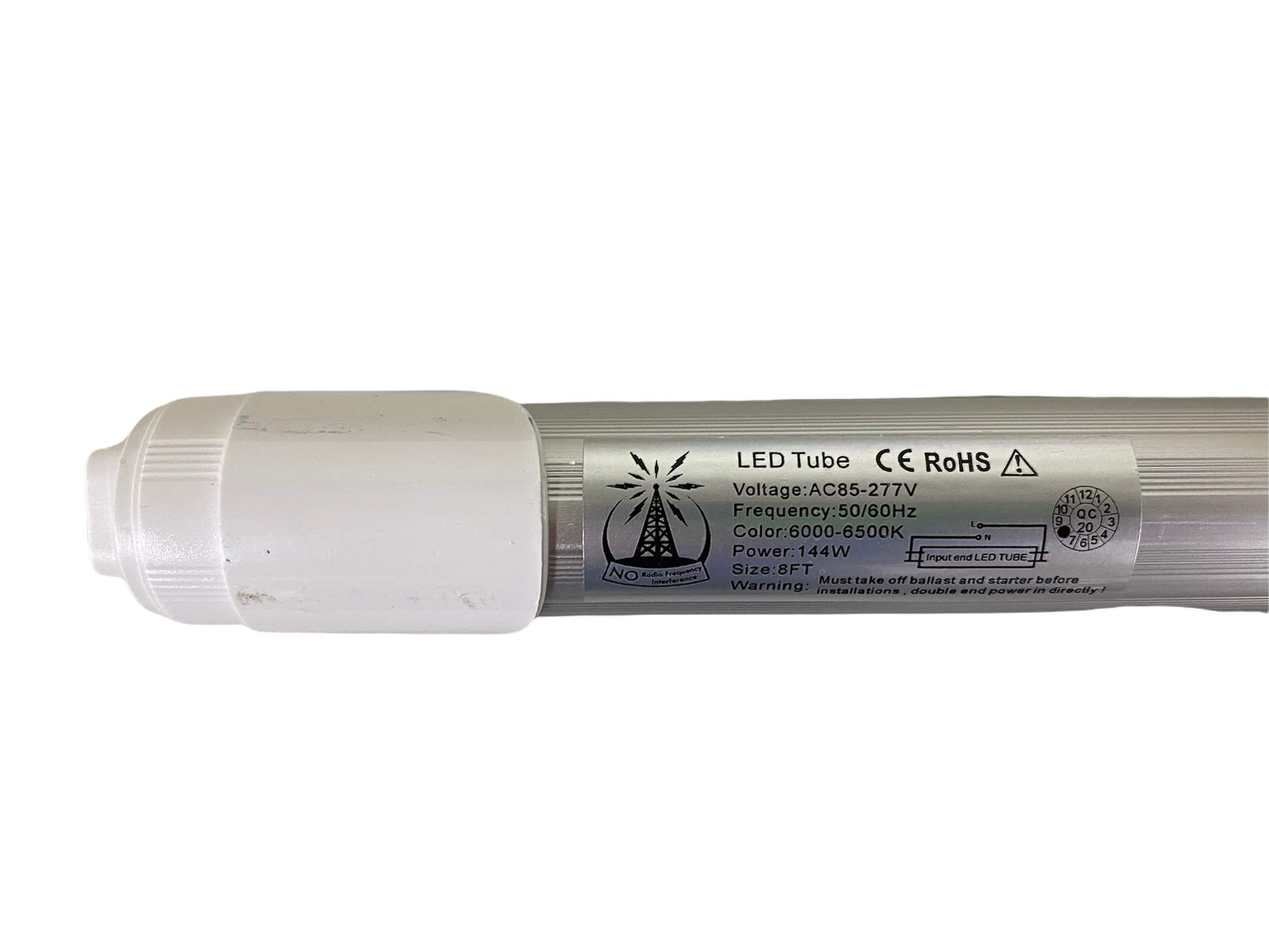 8ft led fluorescent replacement deals