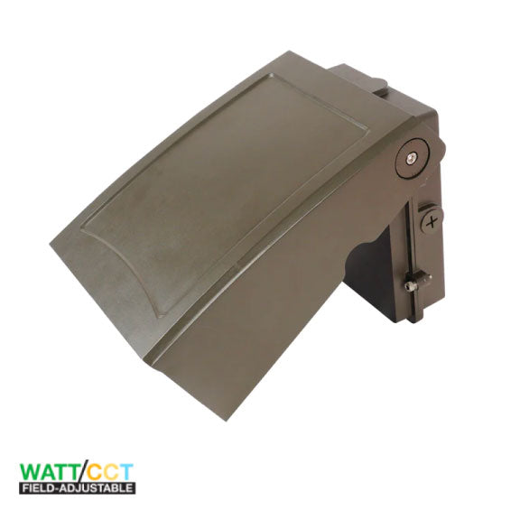 ANGLE ADJUSTABLE 0°-90° Wall Pack WATTAGE SWITCHABLE (45W/60W/75W) 3CCT SWITCHABLE (3000K/4000K/5000K)