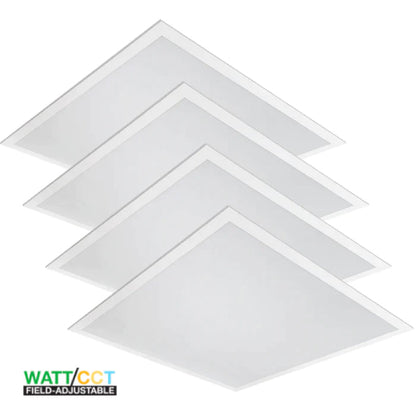 LED BACK-LIT Panel Light 2'X2' (4-pack) 3CCT COLOR ADJUSTABLE / WATTAGE ADJUSTABLE 0-10v Dimmable DLC Listed