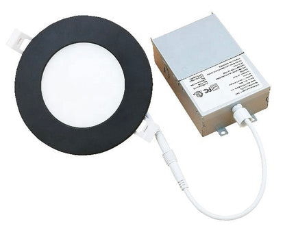 BLACK TRIM for 6in Ultra Thin Recessed Light