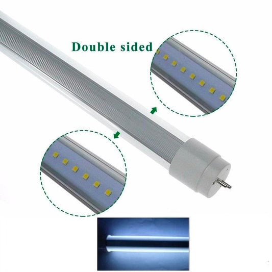 Sign Cabinet HO R17d 2-Sided Replacement Lamps - 6ft  70 1/8" TIP TO TIP- CLEAR LENS Rotating Ends -Shipping Included