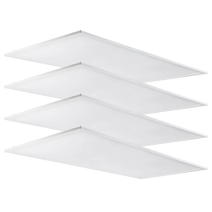 4-PACK 2'x4' LED Panel Light 3CCT COLOR ADJUSTABLE / WATTAGE ADJUSTABL ...