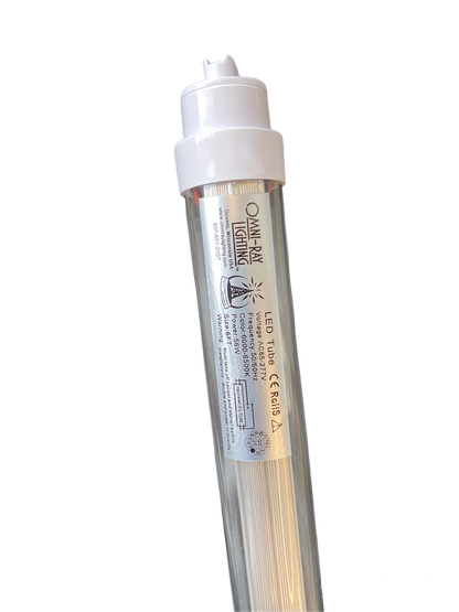Sign Cabinet HO R17d 2-Sided Replacement Lamps - 6ft  70 1/8" TIP TO TIP- CLEAR LENS Rotating Ends -Shipping Included