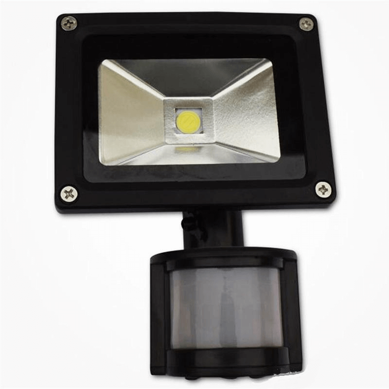 Solar 1 300 Lumen Flood Light w Motion Sensor Mounting Brackets Hardware Included