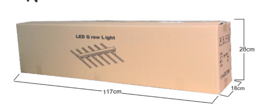 Full Spectrum Hanging LED Grow Light 650w (42"x 44") w/Hardware
