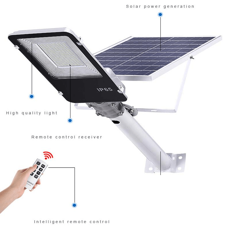 Solar powered best sale shop lights