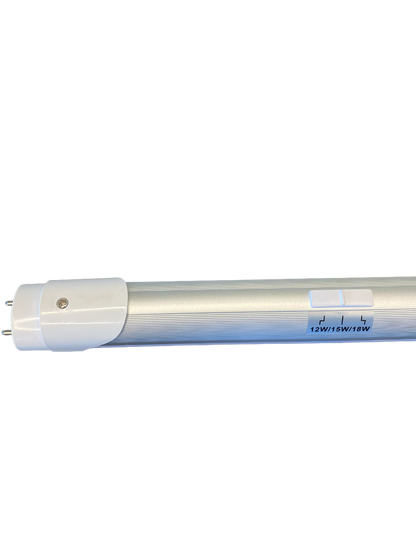G13 T8 4ft (12w 15w 18w WATTAGE ADJUSTABLE) 130lm/W 4000K FROSTED LENS (NO RF)